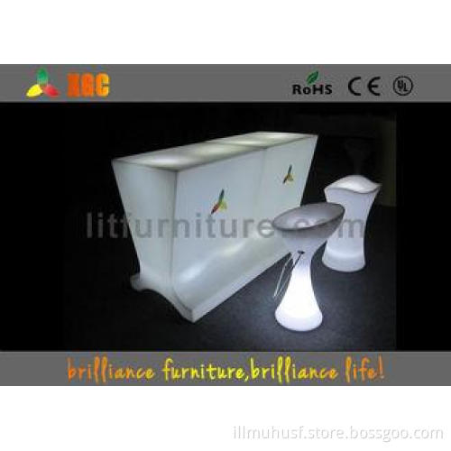 Illuminated / Glowing LED Bar Counter , RGB Waterproof LED